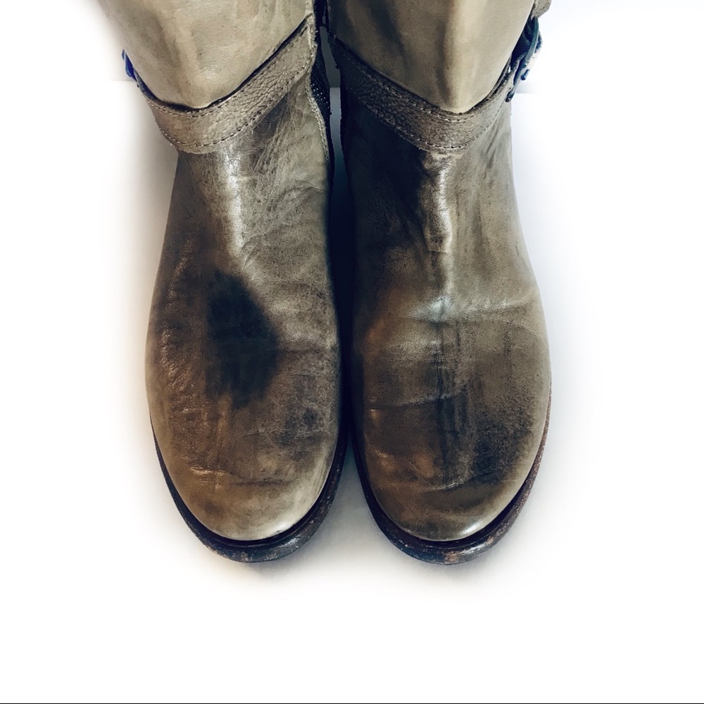 BED | STU Cobbler Series Mid-Calf Boot Natural - Picture 3 of 16
